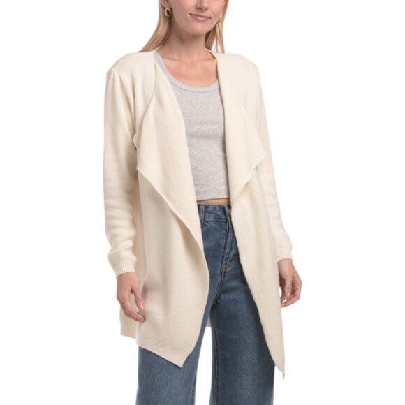 VENTI Made In Italy Cozy Draped Shawl Cardigan - Picture 1 of 2